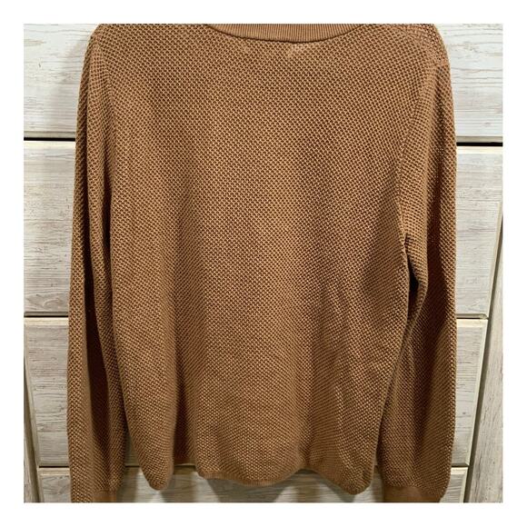 Rachel Comey Brown Waffle Knit Sweater - Size Large - Picture 2 of 5